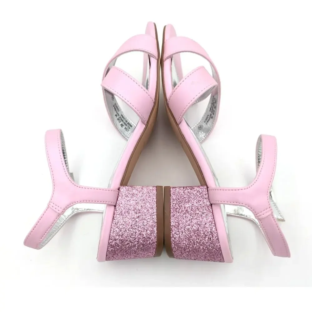 Nina Kids' Valentin Ankle Strap Sandals Little Kid Pink Size US3M EU34